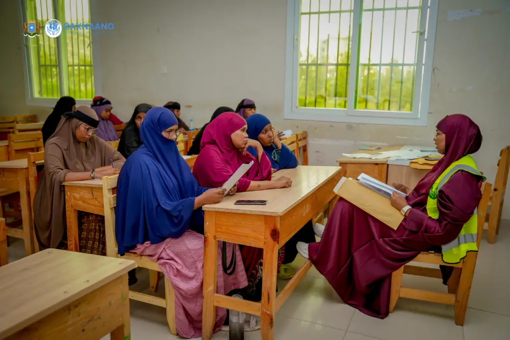 women getting trained for economic inclusion by Baxnaano